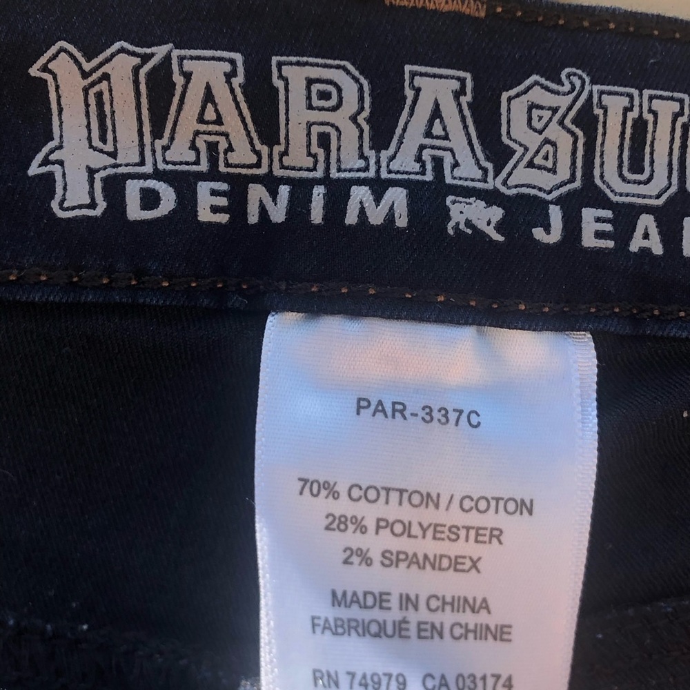 Parasuco Dark Wash Skinny Jeans Size 30 Slim Fit Stretch Denim